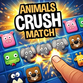 Animals Crash Match